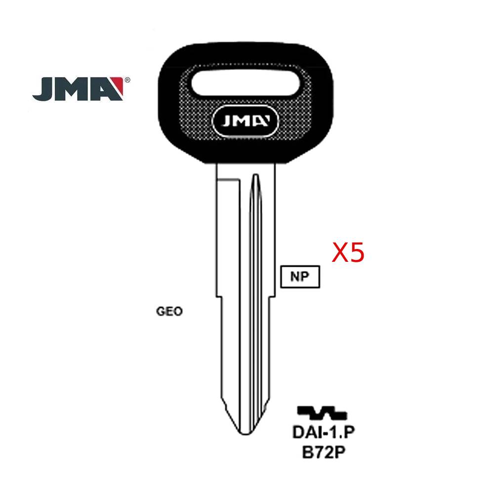 GM Key Blank - B72P / DAI-1.P (Packs of 5)