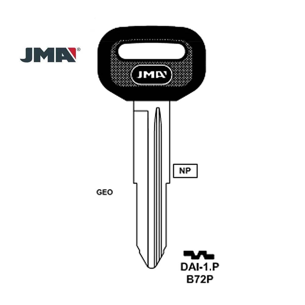 GM Key Blank - B72P / DAI-1.P