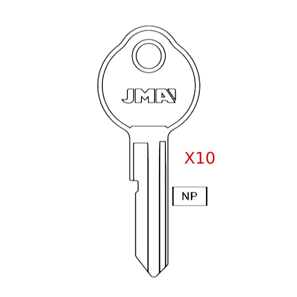 GM Key Blank - B11 / GM-31 (Packs of 10)