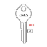 GM Key Blank - B11 / GM-31 (Packs of 10)