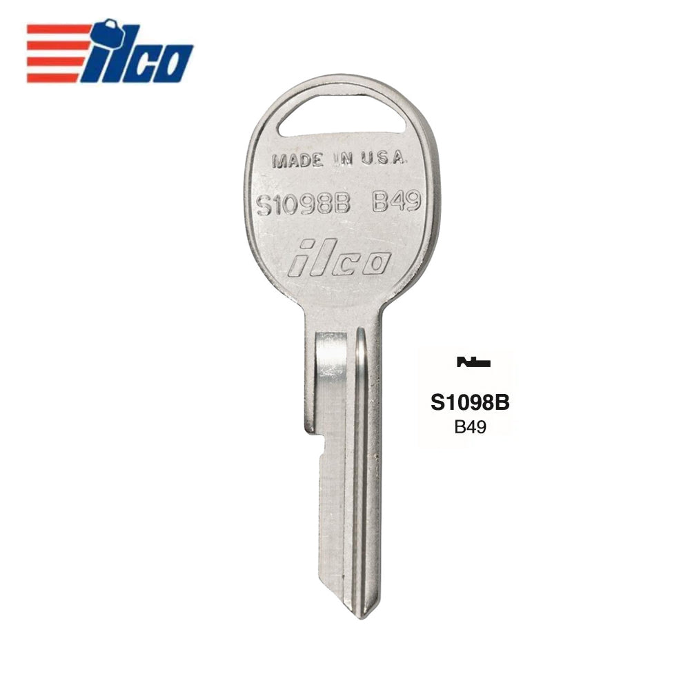 GM Key Blank - GM-10 / B49