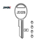 GM Key Blank - B49 / GM-10