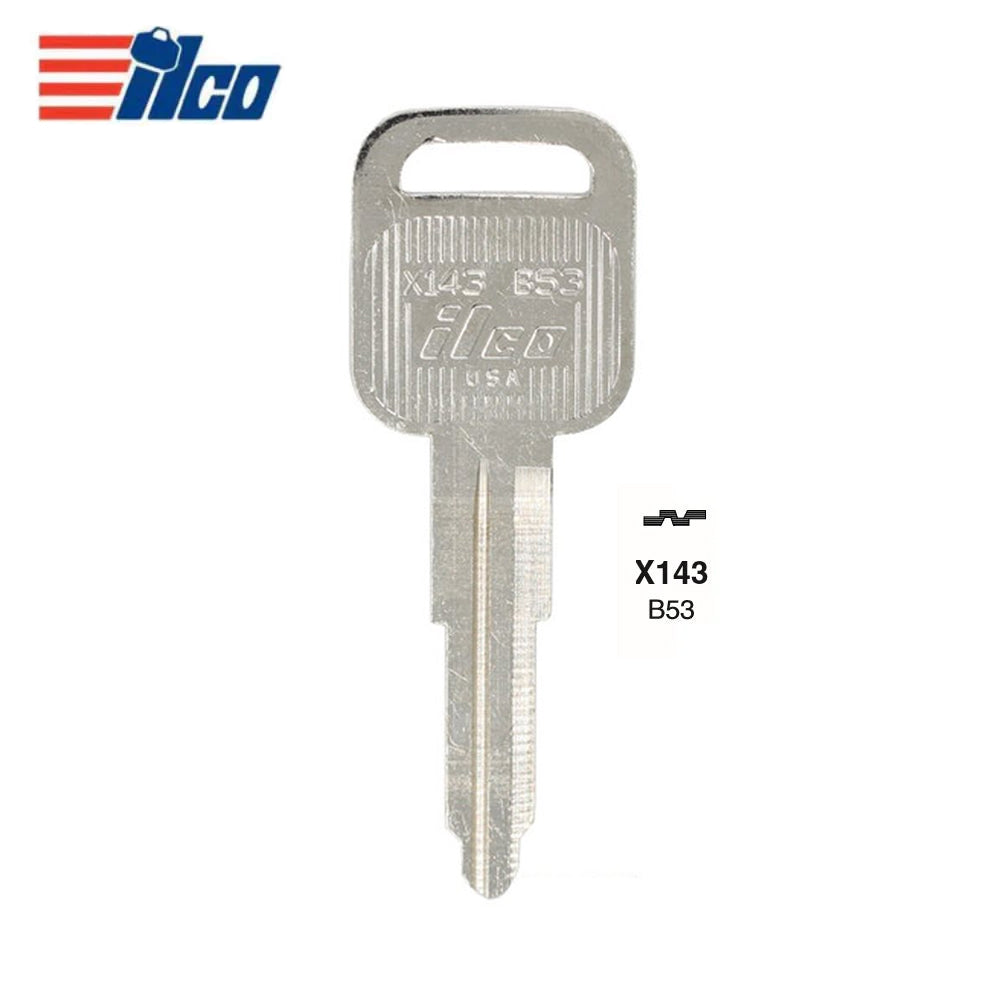 GM Key Blank - GM-2  / B53  (Packs of 10)