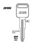 GM Key Blank - B53 / GM-2