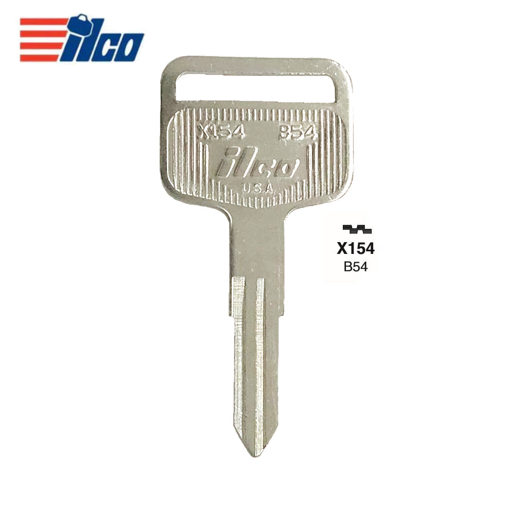 GM Key Blank - GM-47D / B54  (Packs of 10)