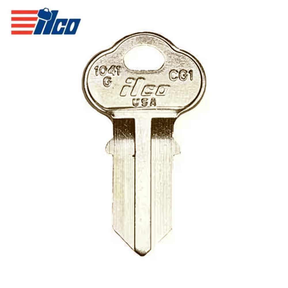 GM 1041G Slideout Key Blank - CHI-2  / CG1  (Packs of 10)