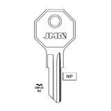 GM Key Blank - H1098M / GM-33