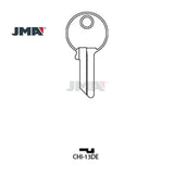 JMA CHI-13DE / CG17 / KP1 / 1041Y Chicago Cabinet Key - Brass