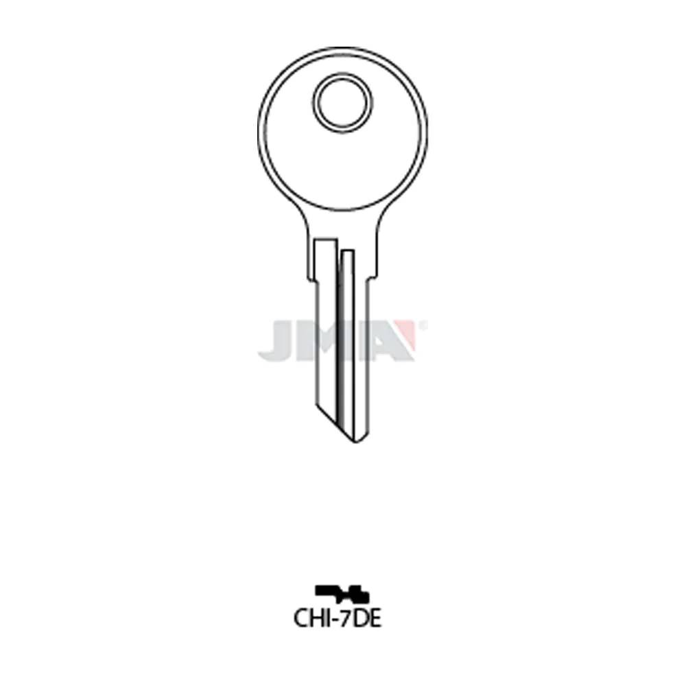 JMA CHI-7DE / AP4 / K104 / 104AM Chicago 6-Wafer Cabinet Key