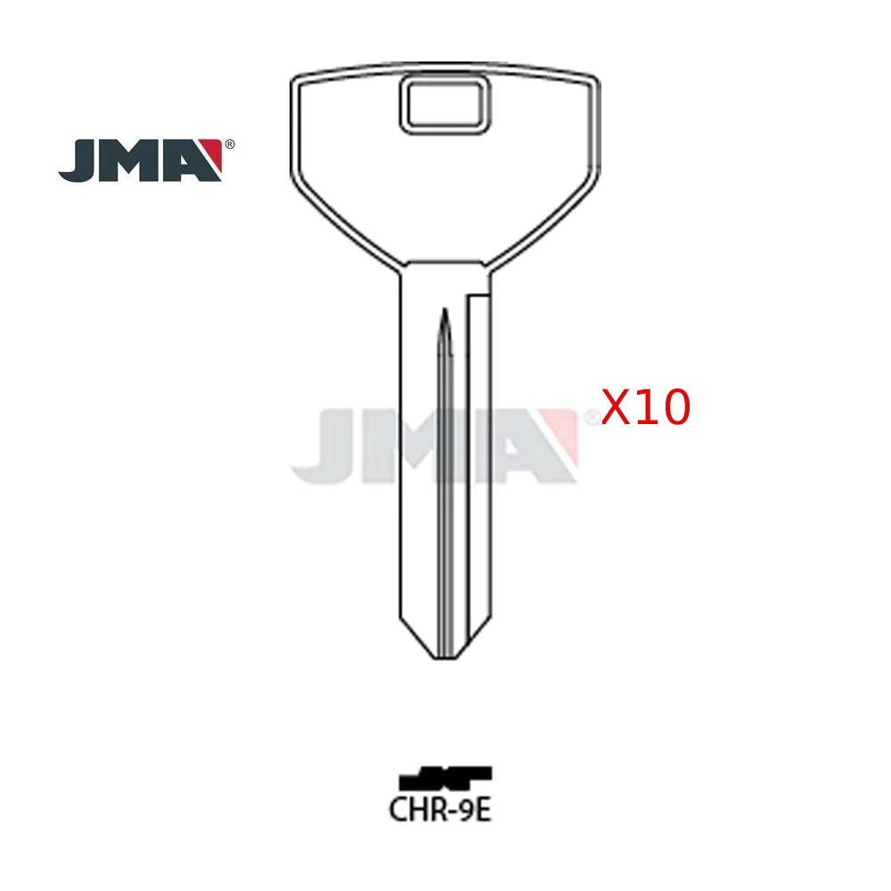 JMA CHR-9E/ Y154 / P1789 Chrysler Dodge Jeep Metal Key (Pack of 10)