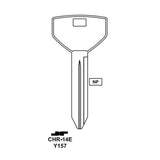 Chrysler Jeep Dodge Mitsubishi Key Blank - Y157 / CHR-14E