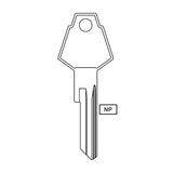 Chrysler Dodge Jeep Key Blank - Y152 / CHR-8E