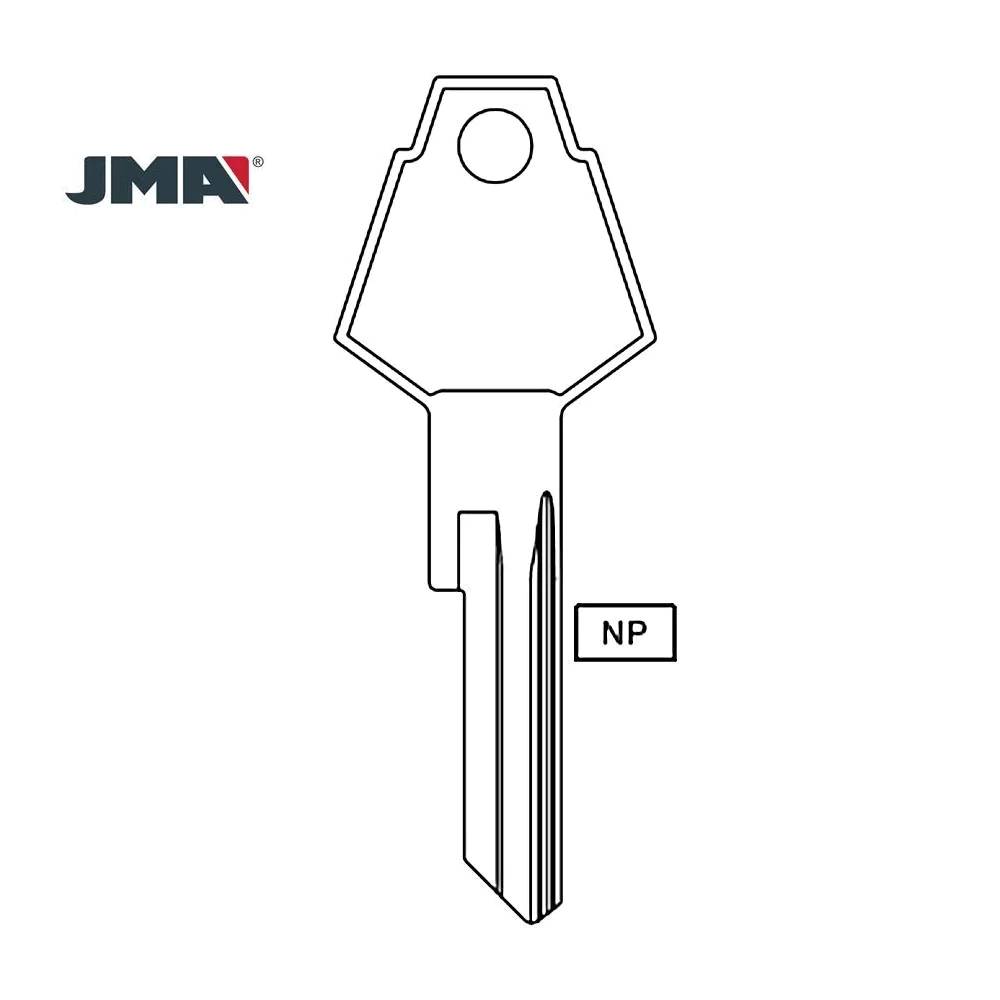 Chrysler Dodge Jeep Key Blank - Y152 / CHR-8E