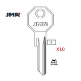 Chrysler Dodge Key Blank - X1199B / BAS-2I (Packs of 10)