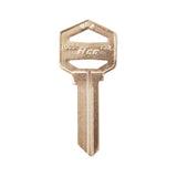 ILCO EZ1-BR Import Lockset Key Blank - Brass