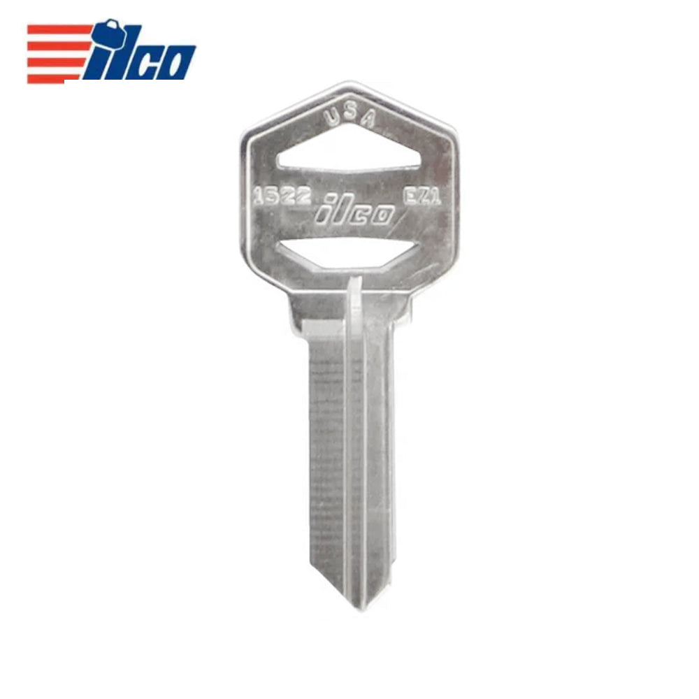 ILCO AL00001132 Donner Kwikset Nickel Plated House Key Blank