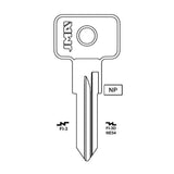 Fiat Ducati Porsche Key Blank - NE54 / FI-3D