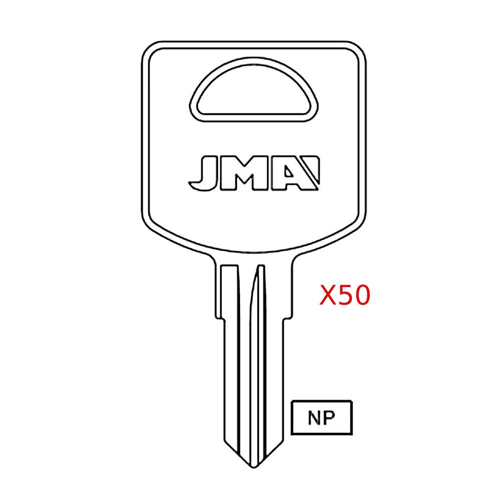 Commercial & Residential Lock Key Blank - FIC1 / FCS-1D (Packs of 50)