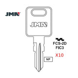 FIC3 Key BlanK - FIC3 / FCS-2D (Packs of 10)