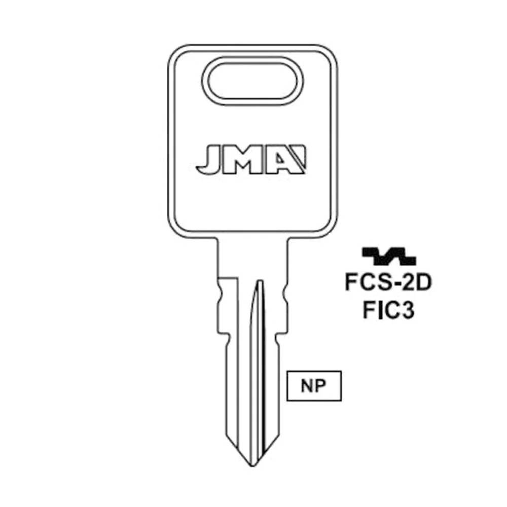 FIC3 Key BlanK - FIC3 / FCS-2D