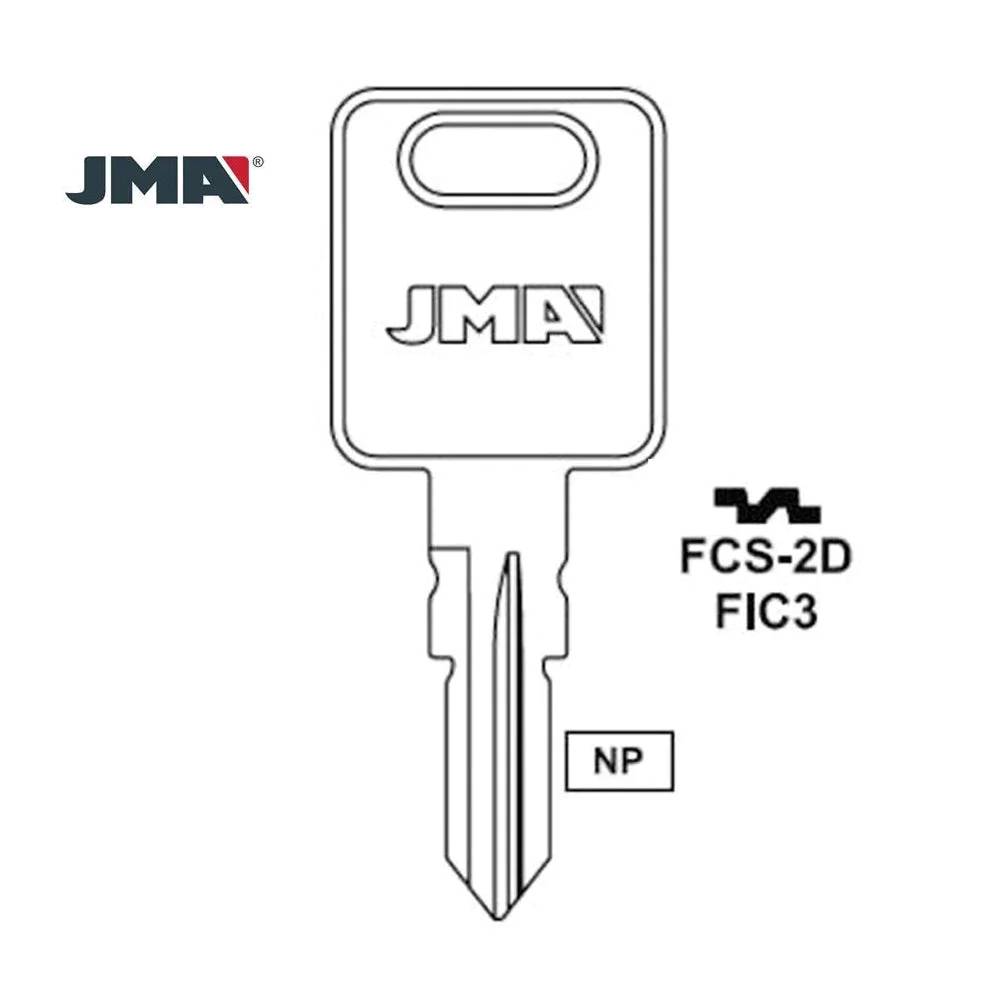 FIC3 Key BlanK - FIC3 / FCS-2D