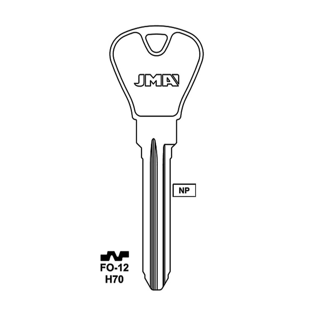 Ford Key Blank - H70 / FO-12