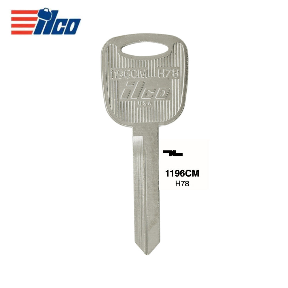 Ford Mercury Key Blank - FO-30D / H78  (Packs of 10)