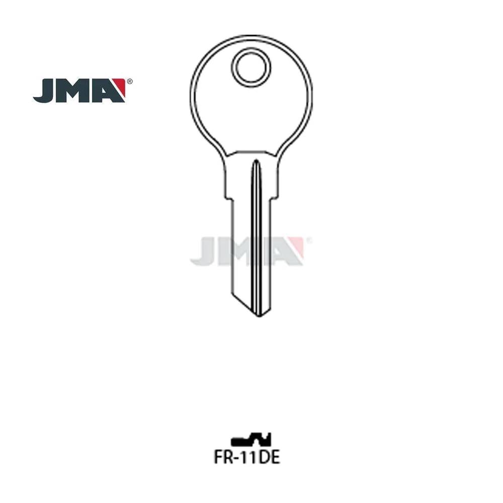 JMA FR-11DE / FR2 / L54G 6-Wafer Fort CompX Brass Key