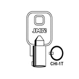 1137B Chicago / Harley Davidson Motorcycle Tubular Key Blank - 1137B / CHI-1T