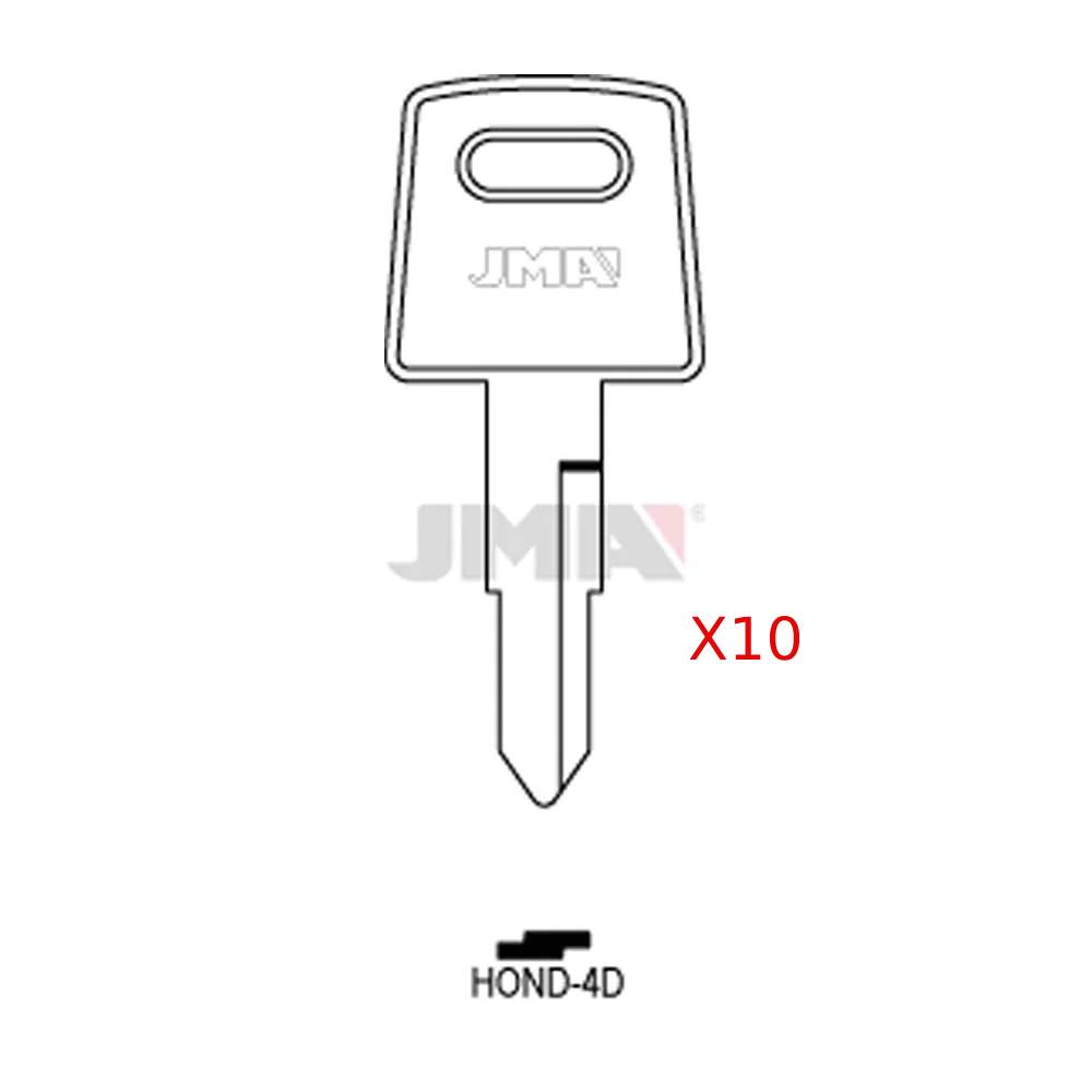 JMA HOND-4D / HD74 / HD63 / X84 Honda Motorcycle Key (Pack of 10)