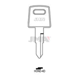 JMA HOND-4D / HD74 / HD63 / X84 Honda Motorcycle Key