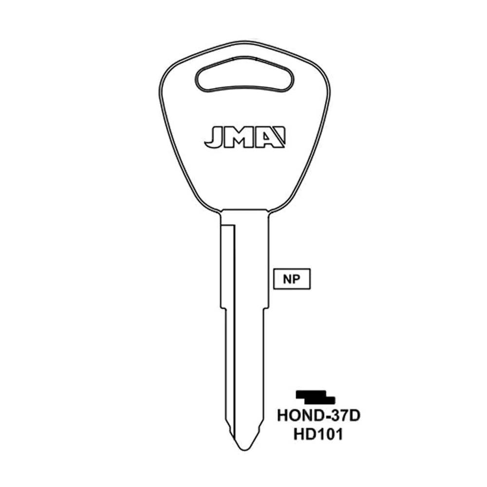 Honda Acura Key Blank - HD101 / HOND-37D