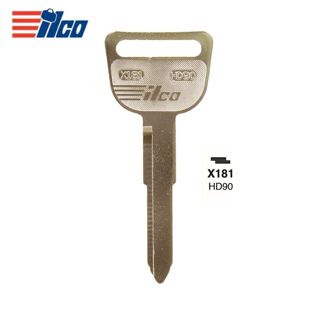 Honda Acura Key Blank - HOND-10E / HD90