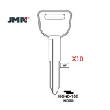 Honda Acura Key Blank - HD90 / HOND-10E (Packs of 10)