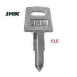 Honda Motorcycle Key Blank - HD75 / HOND-4I (Packs of 10)