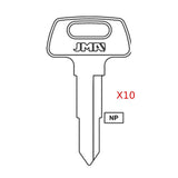 Honda Key Blank - HD74 / HOND-51 (Packs of 10)