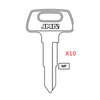 Honda Key Blank - HD74 / HOND-51 (Packs of 10)