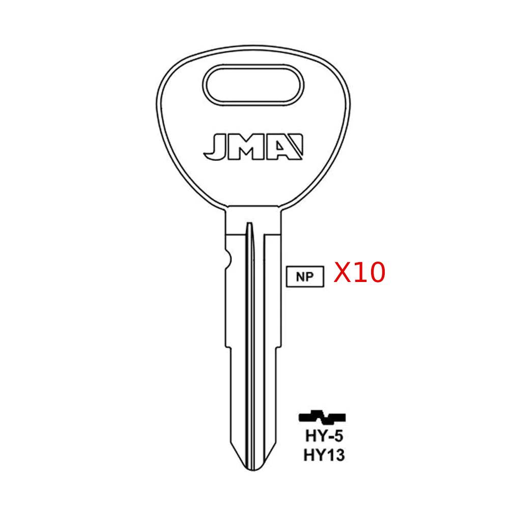 Hyundai Key Blank - HY13 / HY-5 (Packs of 10)