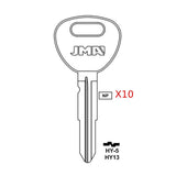 Hyundai Key Blank - HY13 / HY-5 (Packs of 10)