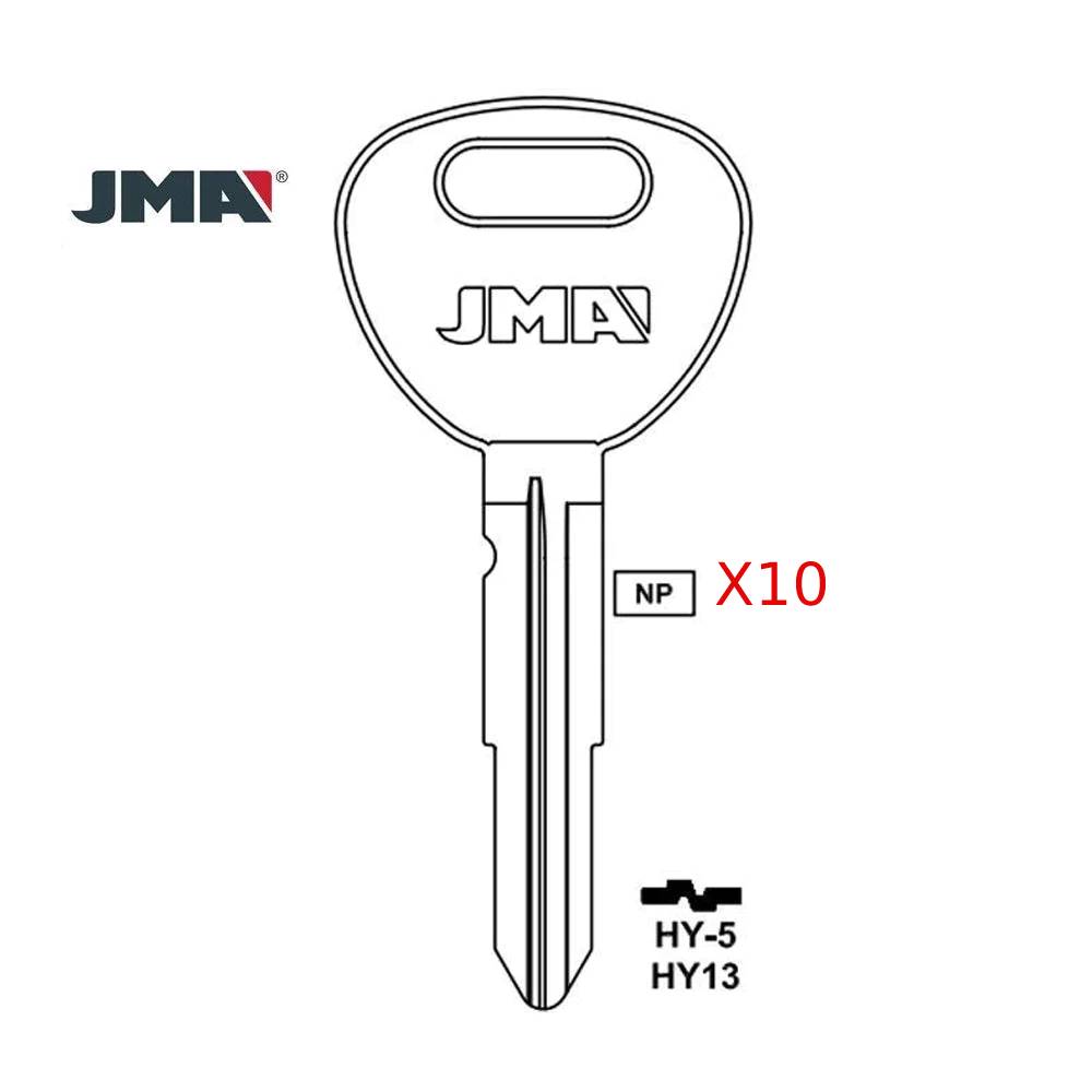 Hyundai Key Blank - HY13 / HY-5 (Packs of 10)