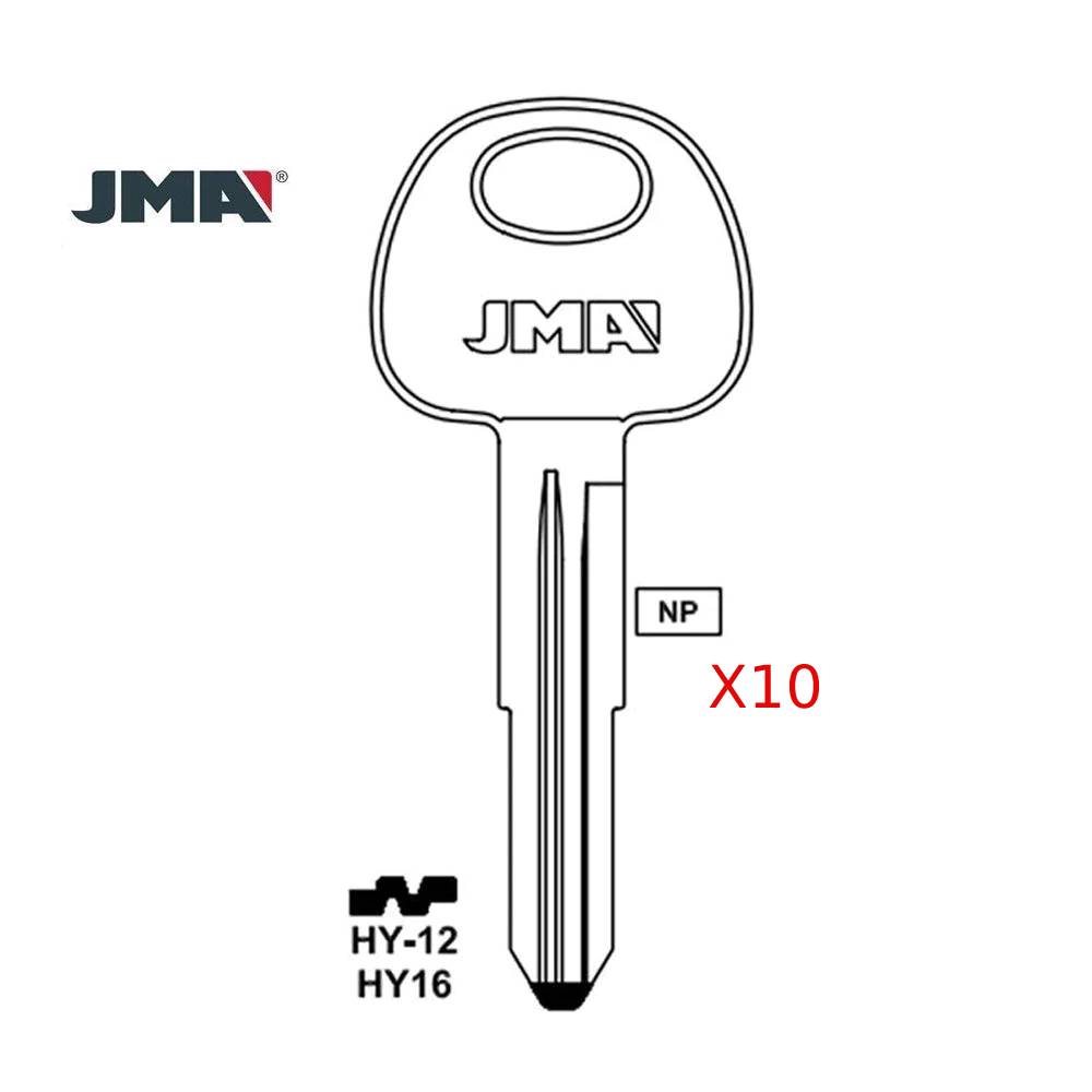 Hyundai Kia Key Blank - HY16 / HY-12 (Packs of 10)