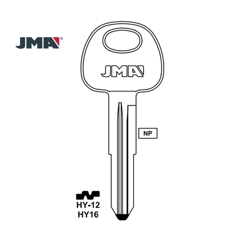 Hyundai Kia Key Blank - HY16 / HY-12