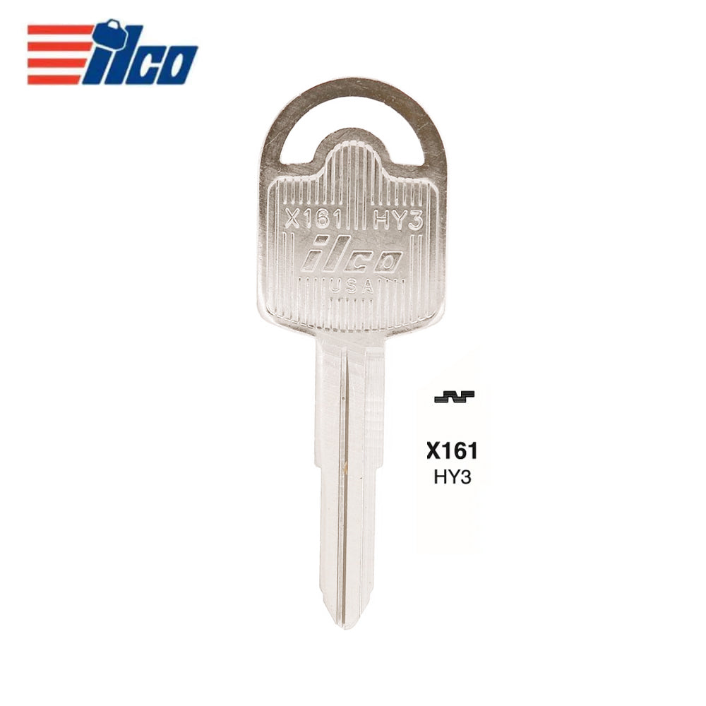 Hyundai Key Blank - HY-16 / HY3 (Packs of 10)