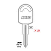 Hyundai Key Blank - HY3 / HY-16 (Packs of 10)