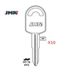 Hyundai Key Blank - HY3 / HY-16 (Packs of 10)