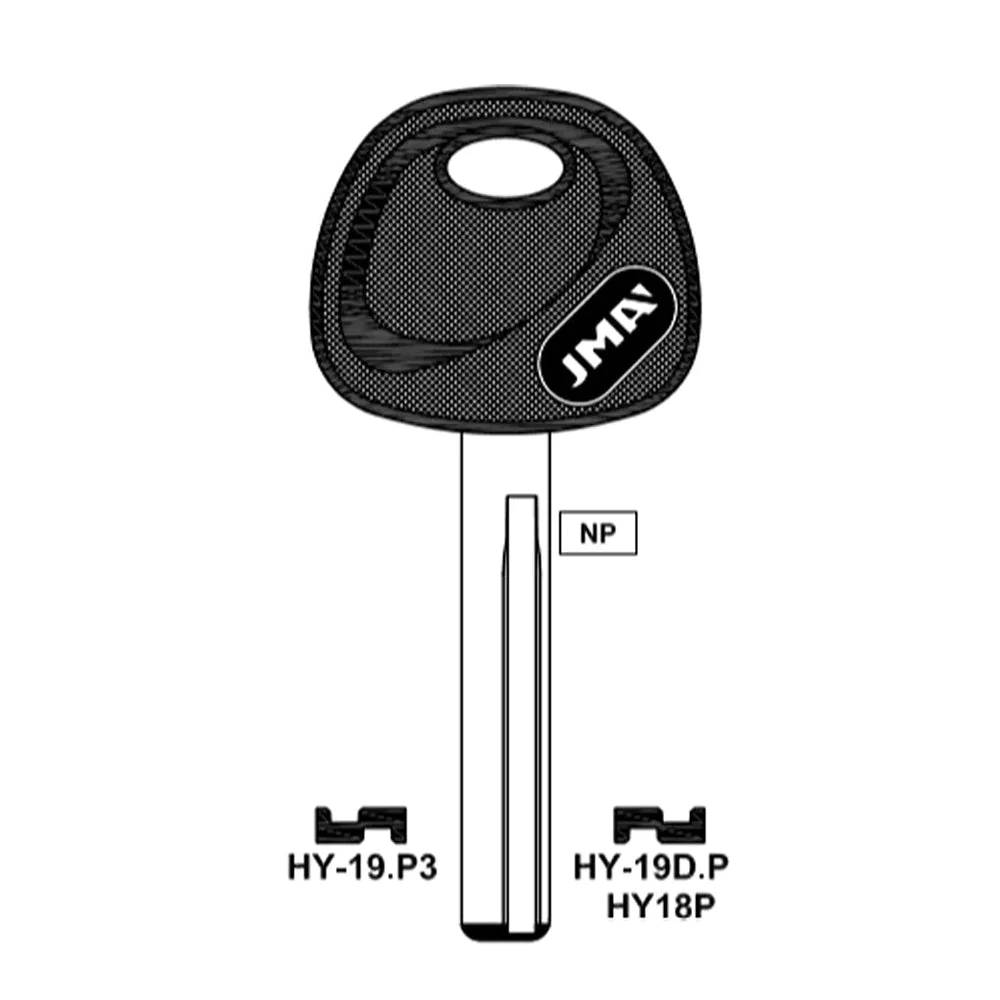 Hyundai Key Blank - HY18RP / HY-19.P3