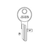 1043J Commercial & Residential Key Blank - IL11 / TIM-1D