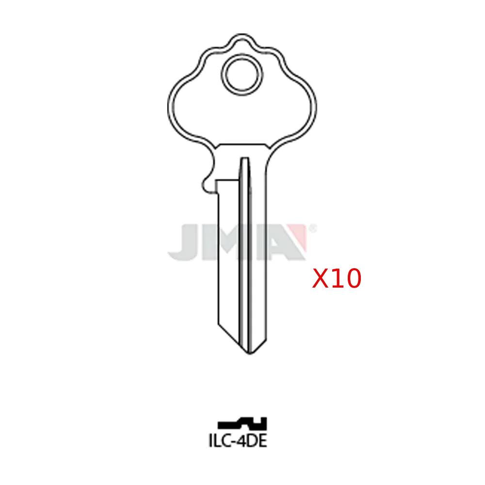 JMA ILC-4DE / IN3 / IN36 Ilco 5-Wafer Cabinet Key Brass (Pack of 10)