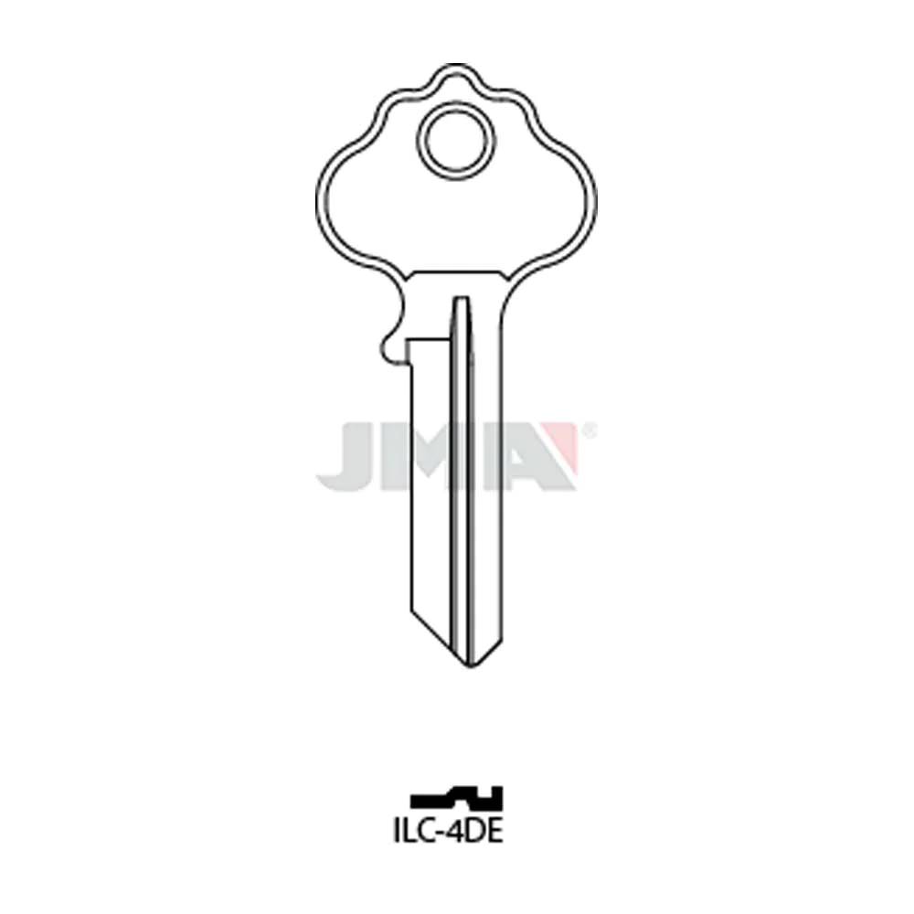 JMA ILC-4DE / IN3 / IN36 Ilco 5-Wafer Cabinet Key Brass