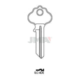 JMA ILC-4DE / IN3 / IN36 Ilco 5-Wafer Cabinet Key Brass